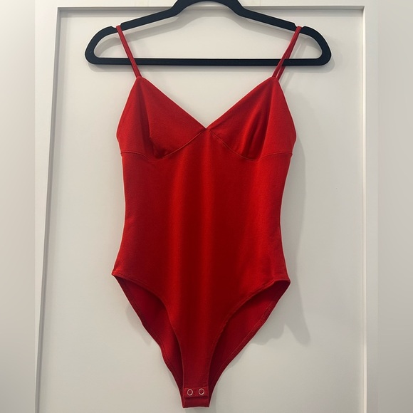 Forever 21 red women’s bodysuit - Picture 1 of 3